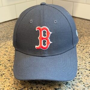 Boston Red Sox‎ New Era 9Forty Hat Cap Adjustable Strap Back Blue MLB Baseball